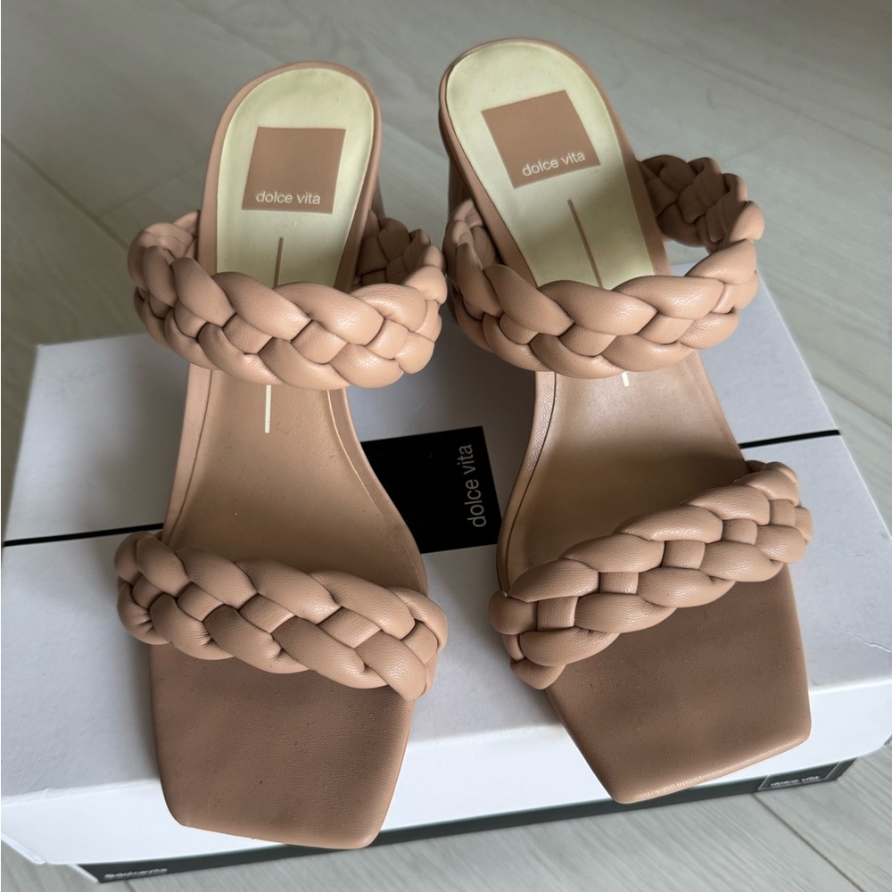 Dolce Vita Paula Braided Sandal Heels